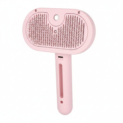 3in1 Pet Water Brush Electric Cat Dog Hair Removal Comb anti-Tangle Steam Spray
