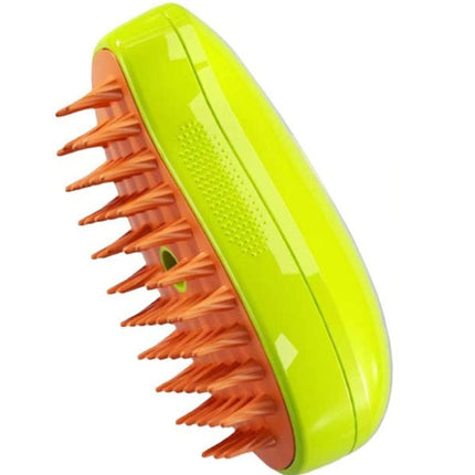 Mango 3 in 1 Electric Steam Brush for Cat Dog, Pet Grooming Massage Comb, Steamy Sprayer for Shedding and Hair Care