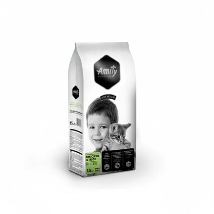 Amity Premium Chicken and Rice Kitten cat Food