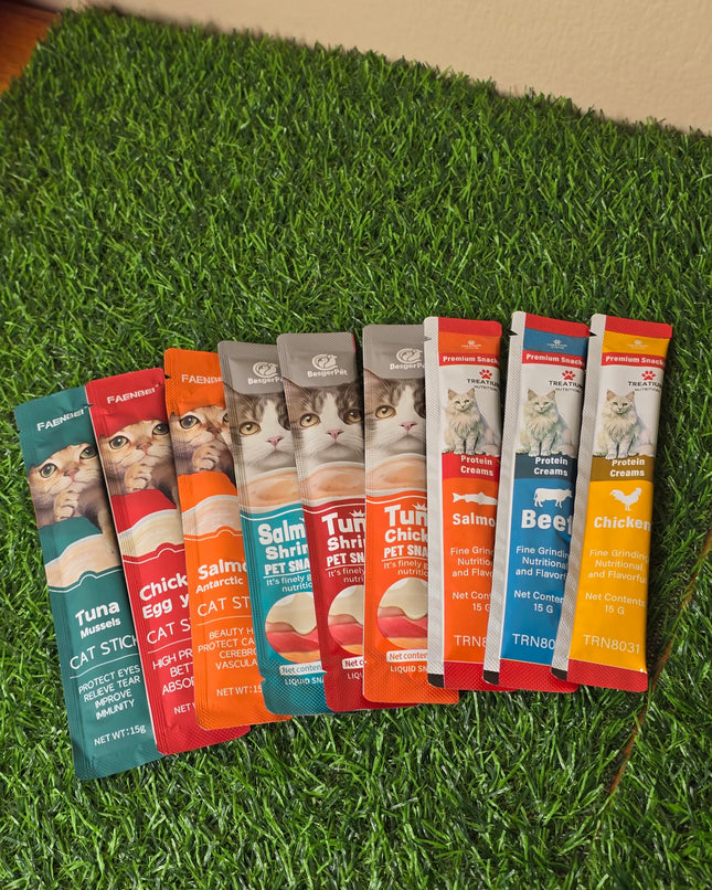 Snack Liquid offer Treats For Cat 5/10/15$